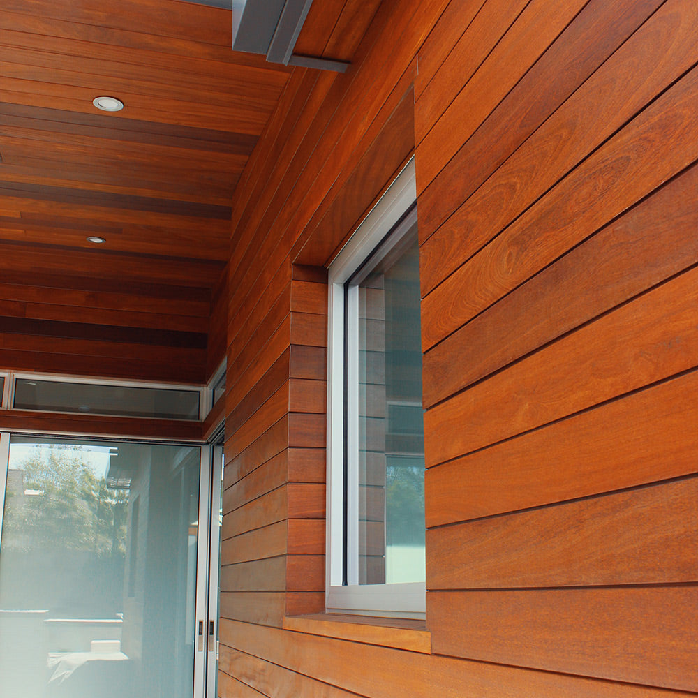 1 x 4 Cumaru Rainscreen Siding