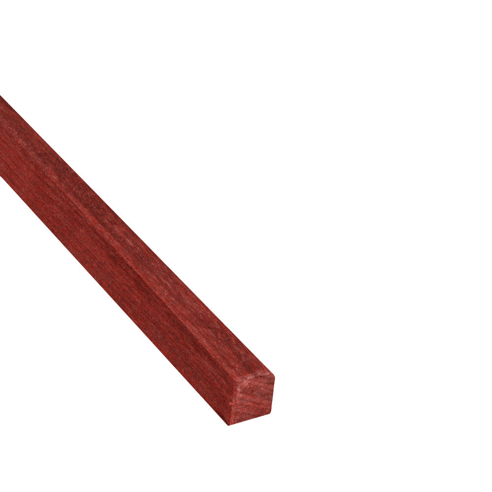 1 x 1 Brazilian Redwood (Massaranduba) Wood