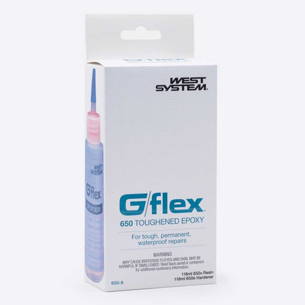 4 Ounce West System 650-8 Gflex Epoxy (x2)