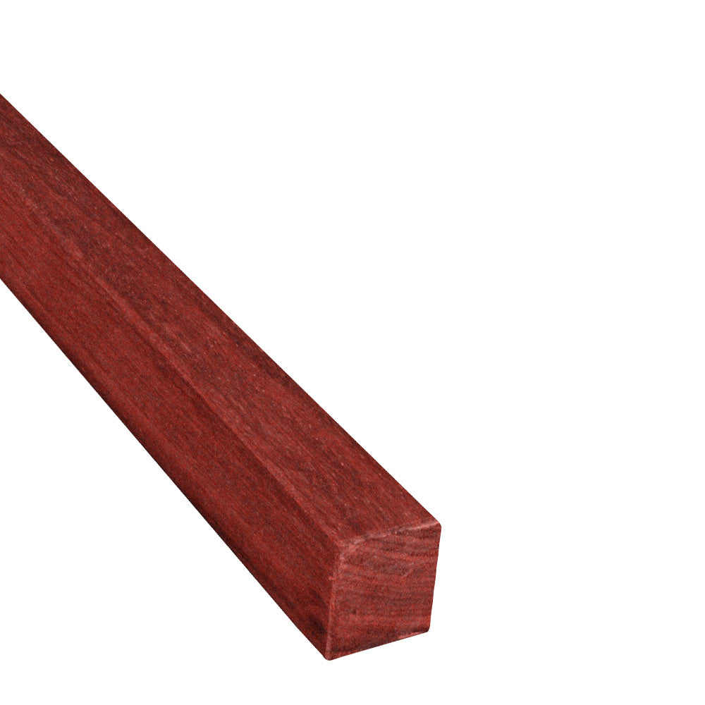 2 x 2 Brazilian Redwood (Massaranduba) Wood