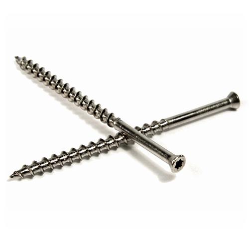 Stainless Steel Deck Screws #8 x 3 1/8