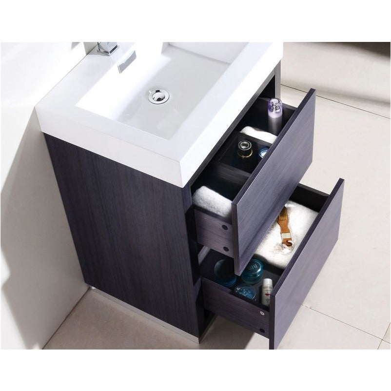 Bliss 24 Gray Oak Free Standing Modern Bathroom Vanity   FMB24 GO 6 1800x1800 