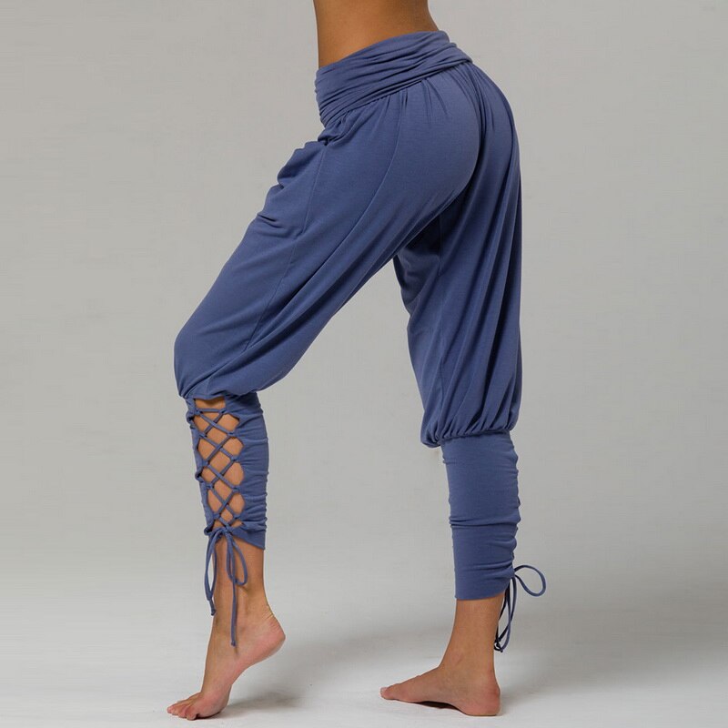 wide leg running pants