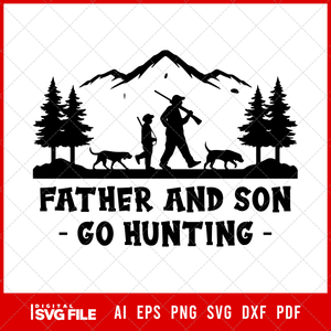 Free Free 191 Father And Son Hunting Silhouette Svg SVG PNG EPS DXF File