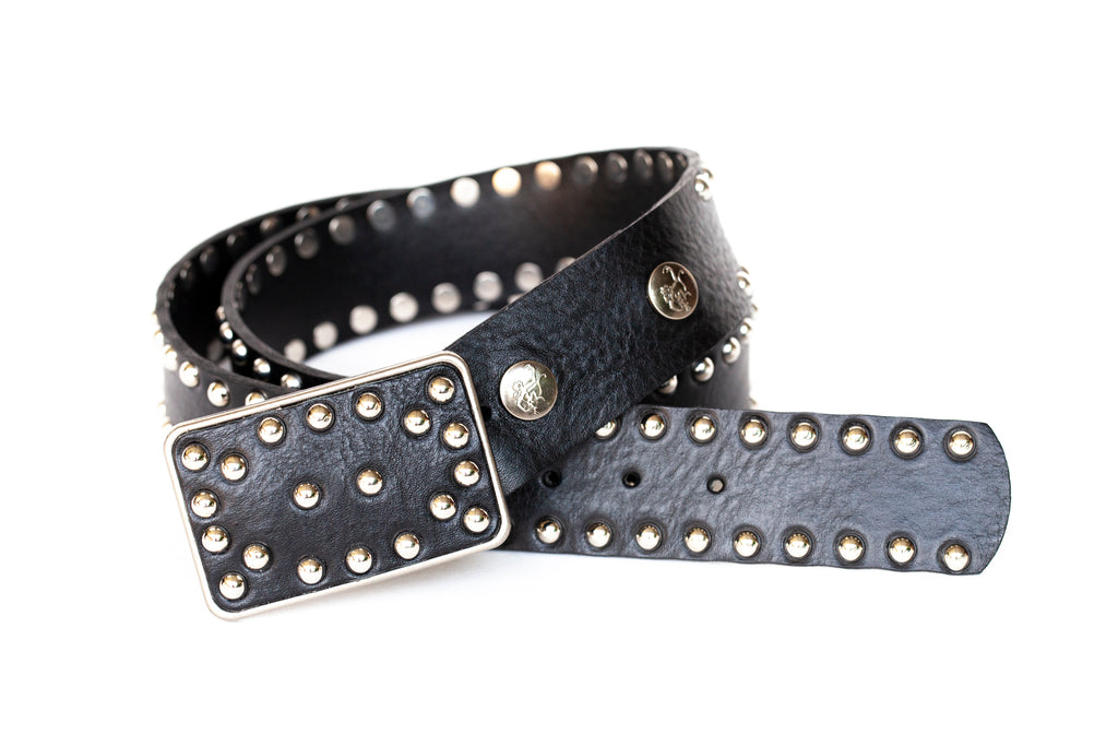 custom studded belt