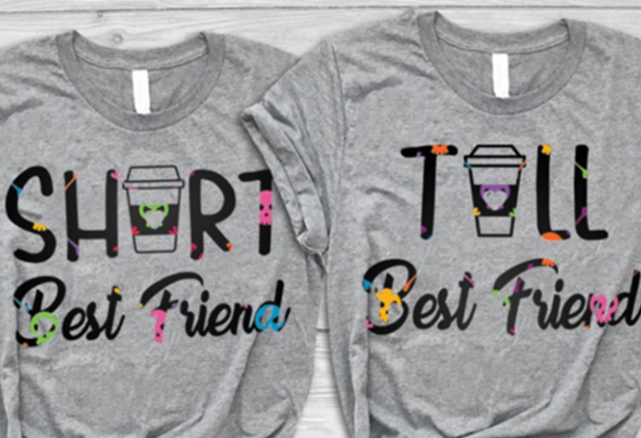 Short And Tall Best Friends Moore Custom Designs