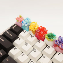 Load image into Gallery viewer, Terrarium Artisan Keycap 100% Handmade Base Profile: OEM R4 Ideal to be placed at the ESC key Material: Polymer Clay, Resin &amp; Glossy finish Compatible with Cherry MX switches and clones Mechanical Keyboard
