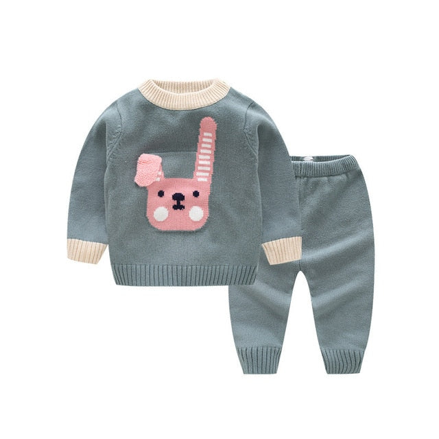 baby boy knitted tracksuit