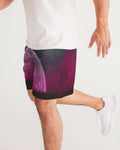 S2 | Galaxy Moon Orion Men's Jogger Shorts