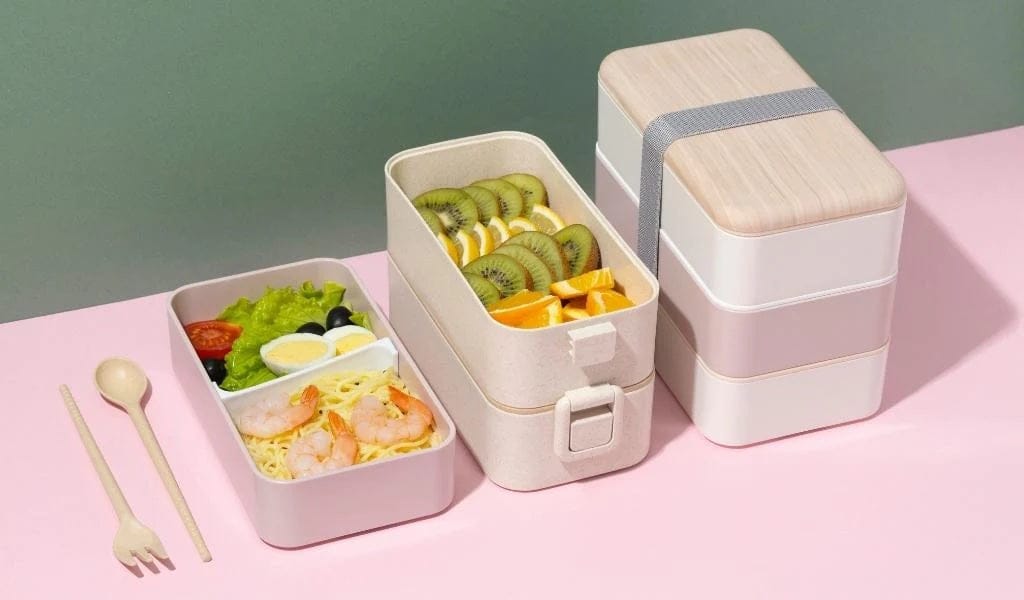 bento with multiple layers