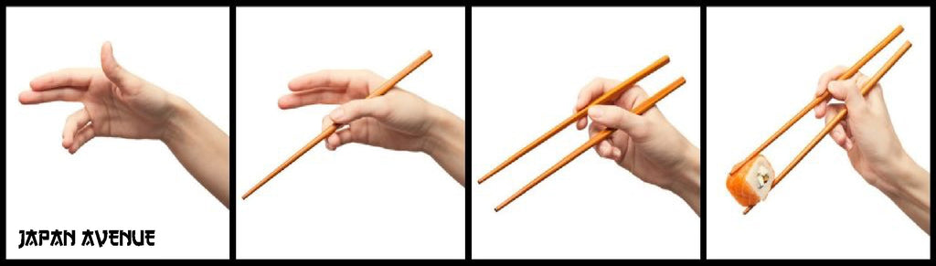 how to hold chopsticks japanese