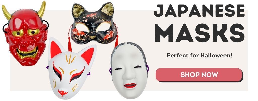 collection japanese masks