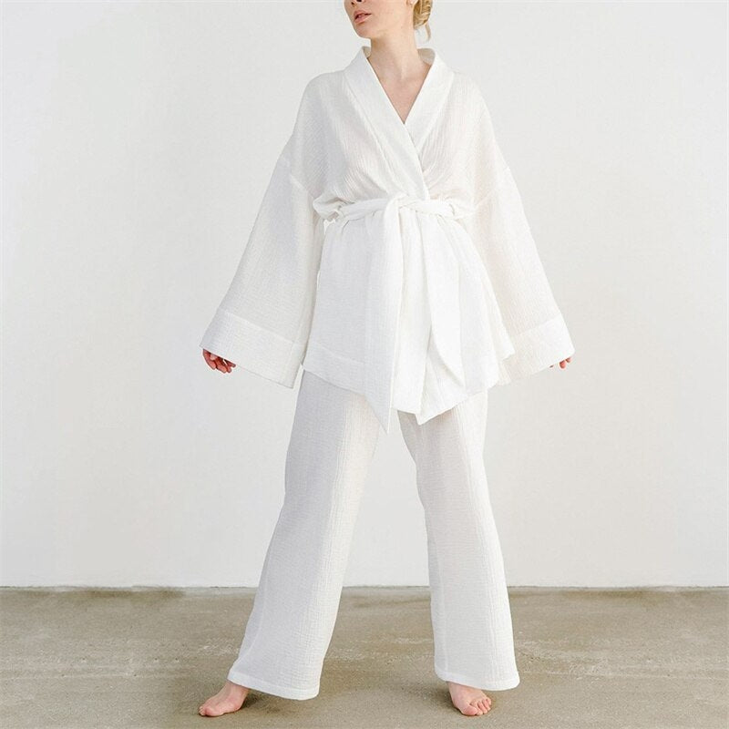Kimono Pajama Set for Women | Japan Avenue