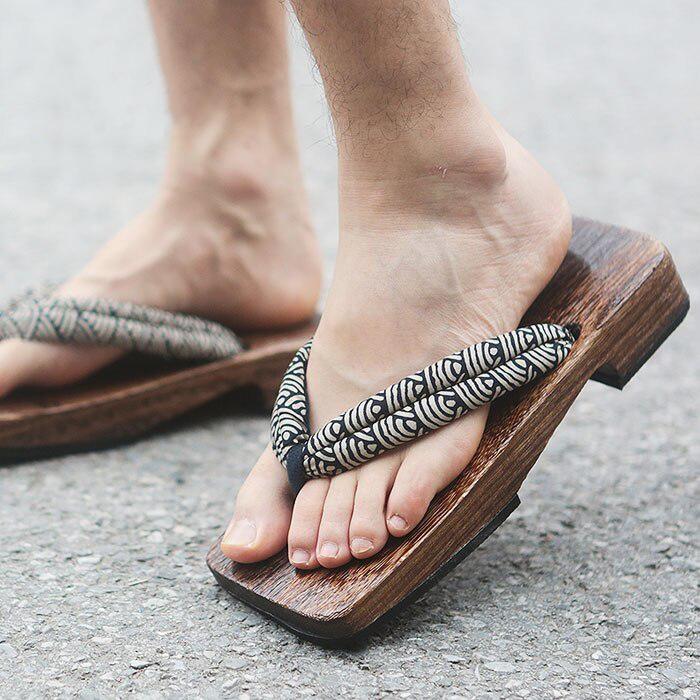 Mens 2025 japanese slippers