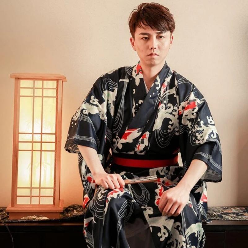 Altijd Van God envelop Men's Kimono | Male Japanese Kimono | Japan Avenue