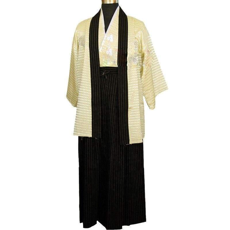 Kimono negro tradicional hombre Japonés ▻ Oh Really