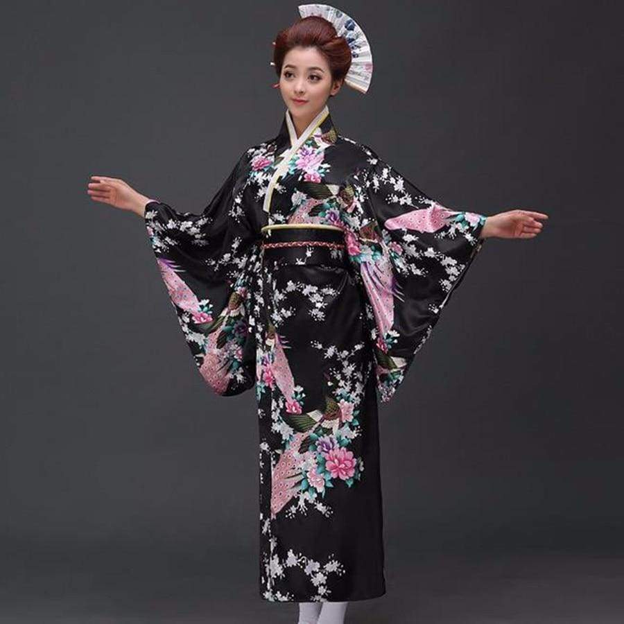 Long Floral Kimono | Japan Avenue