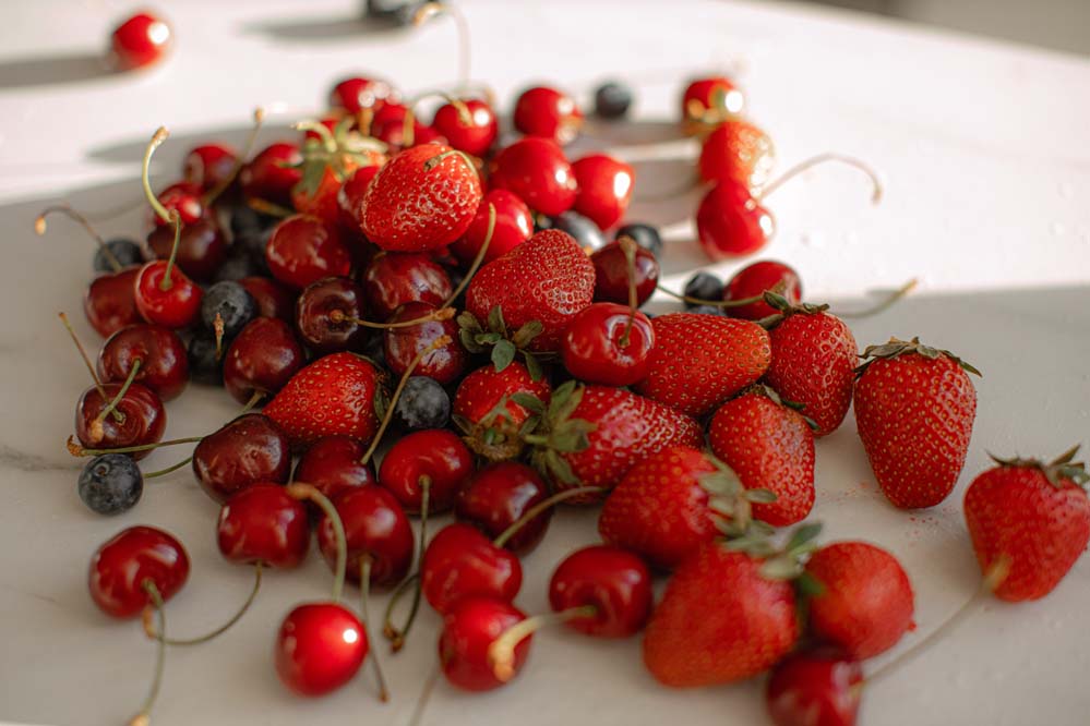 Berries are loaded with beneficial compounds and vitamins that may promote hair growth.