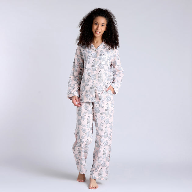 SALE／78%OFF】 PAMM thanks sea pajamas クリーム×ブルー