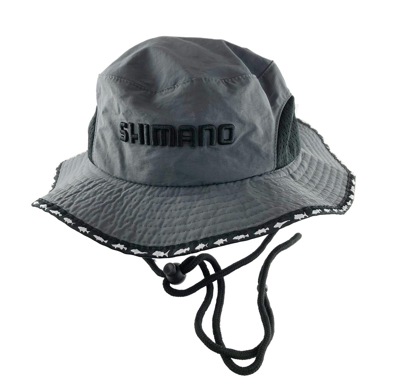 Shimano Black & White Flat Cap, Fergo's Tackle World