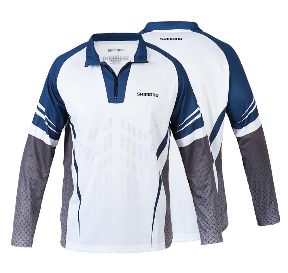 Shimano Men's Corporate Cyan Sublimated Shirt