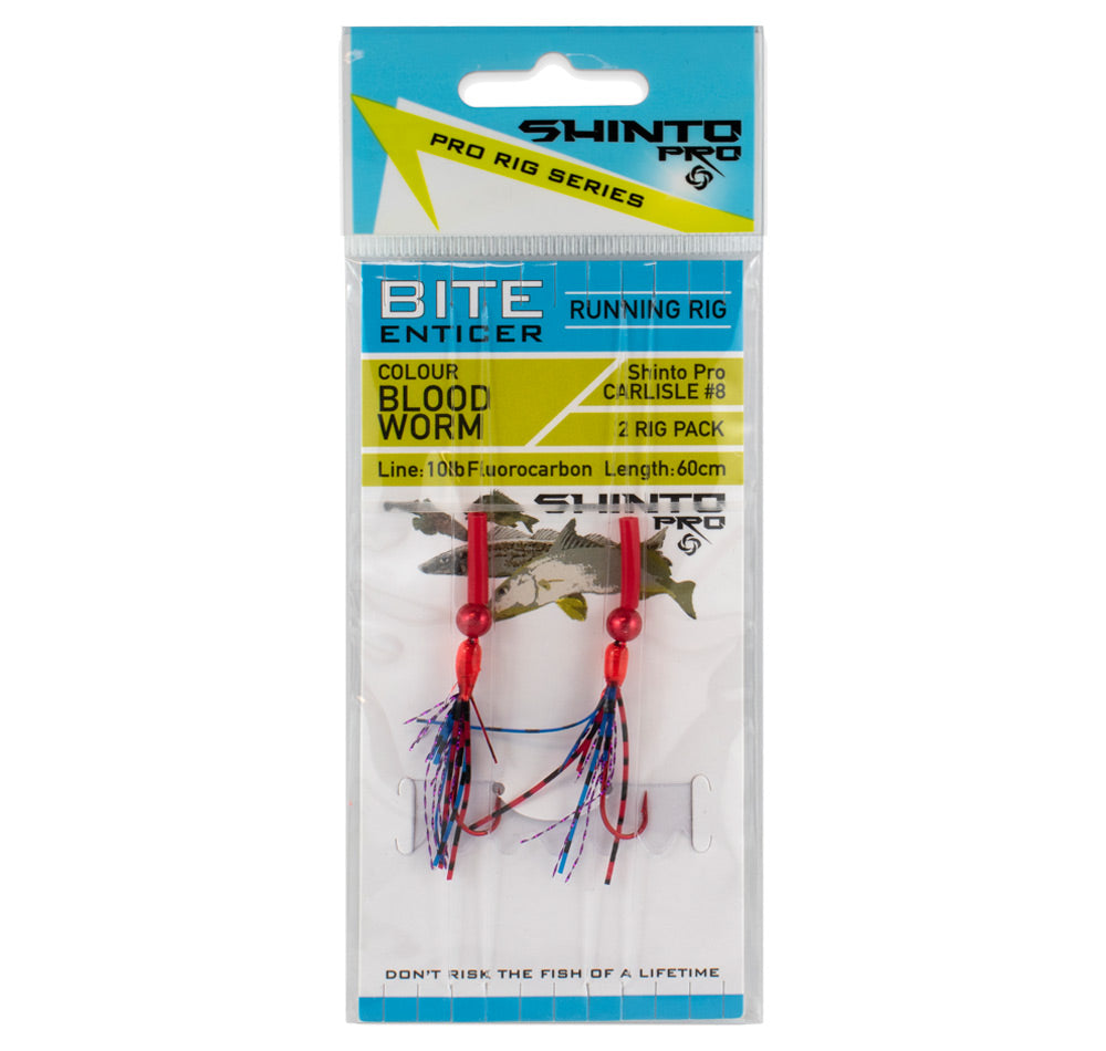 Viva Sabiki Bait Jig With Sinker Size 8 Red - Fergo's Tackle World