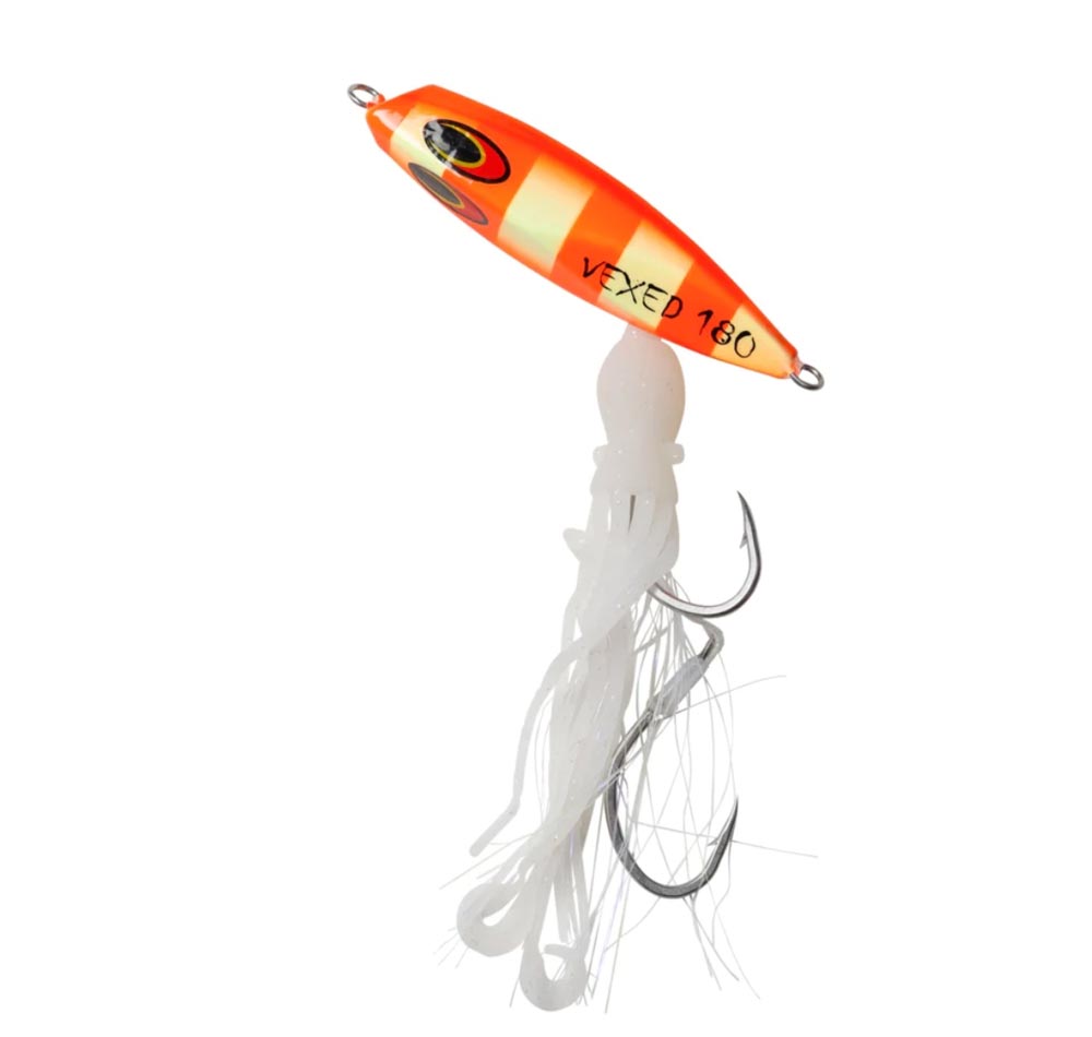 Generic 5pcs Jig Assist Hook 90mm Luminous Ocus Slow Soft Skirted Lure Saltwater  Double Hook Inchiku Fish Hooks Tai Kabura Peche