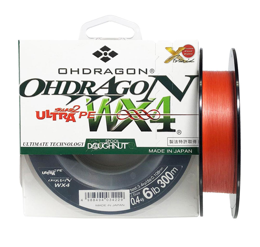 Daiwa J-Braid Expedition X8 Smash Orange - Fergo's Tackle World