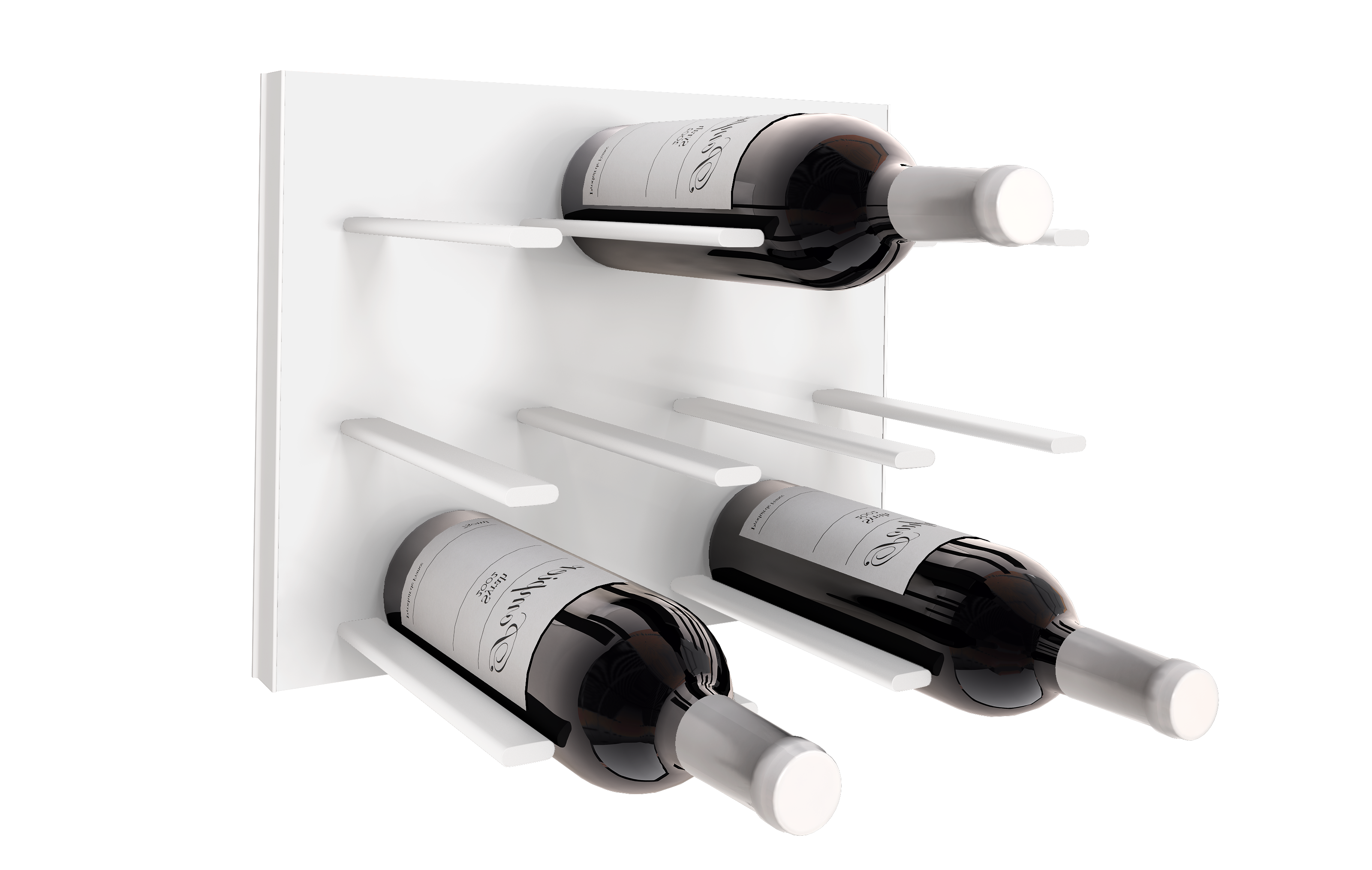 Stact Wine Rack Whiteout Finished In A Stunning White Finish Stact Modular Wine Racks Australia