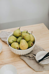 bowl of pears