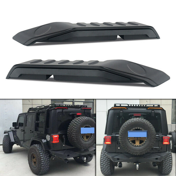 Rear Roof Spoiler Wing Splitter Tail W/ Light 2007-2020 Jeep Wrangler –  Primitive Performance Auto