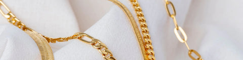 Chains made with Gold Vermeil