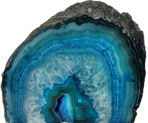 Piedra Ágata azul