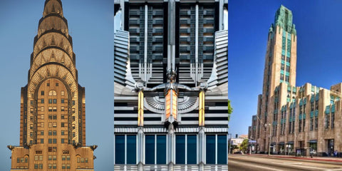 Examples of the Art Deco style in architecture