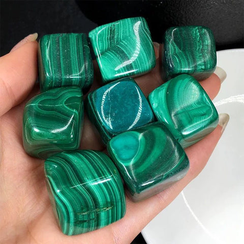 Piedras preciosas verdes