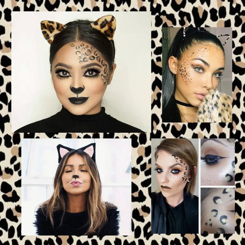 Ideas de maquillaje felino para halloween