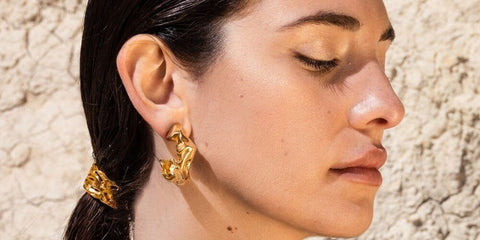 Boucles d'oreilles artisanales en ligne de la bijouterie artisanale LAVANI