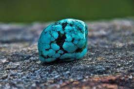 Piedra azul de la turquesa