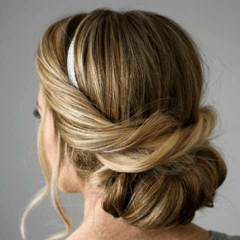 updos with tiara 