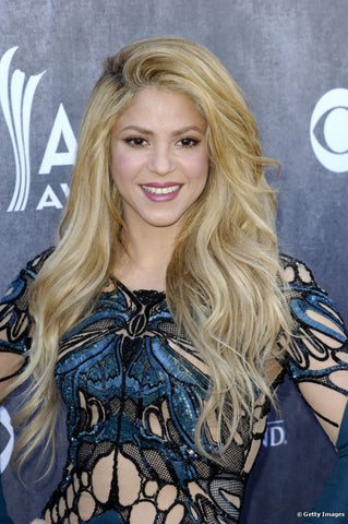 Shakira diamanten gezicht