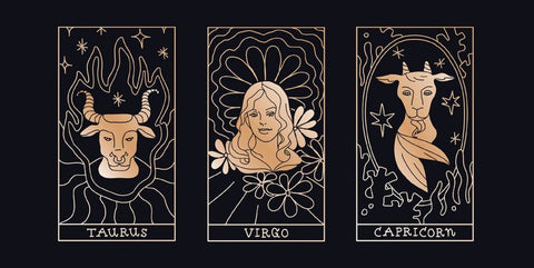 signos de tierra tauro virgo y capricornio