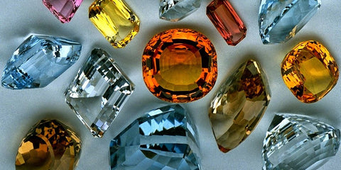 Topaz colored gemstone