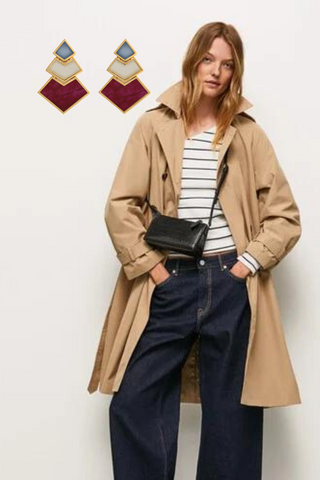 Guest trench coat