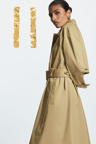 Combined trench coat