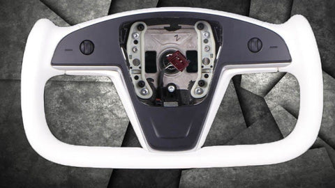 Tesla MODEL S PLAID Steering Wheels with Heated Add-On Upgrade