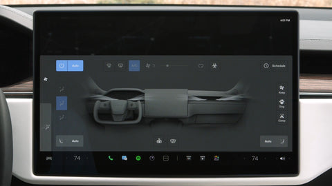 Screen Clean Mode - Tesla Model 3 Y S X - TUTORIAL How To 