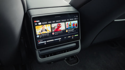 Tesla Model 3 Front and Rear Screens