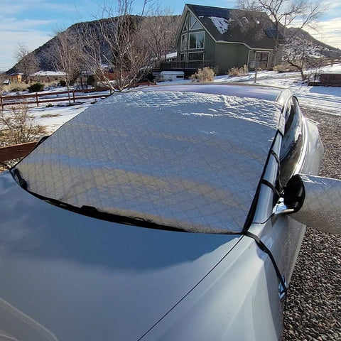 windshield snow cover 