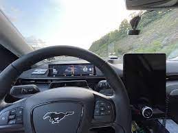 If the central display is unavailable on your Mustang Mach E