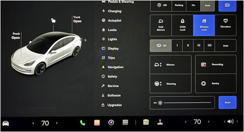 tesla s new v11 ui